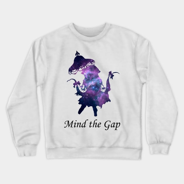 Yakumo Yukari - Touhou Project (Purple Nebula) Crewneck Sweatshirt by SleepyFroggy